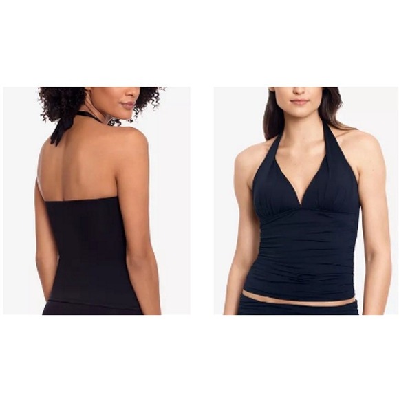 Ralph Lauren Other - NWOT Ralph Lauren 8 Black Tankini Beach Halter Top 131654